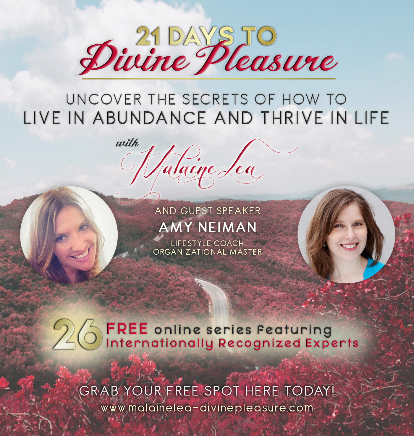 21 Days to Divine Pleasure: starts November 4, 2016